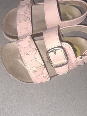 Kids Pink Buckle sandals All 3